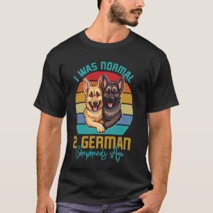 Deutscher Schäferhund 2 DEUTSCHE SCHÄFERHUNDE AGO T-Shirt