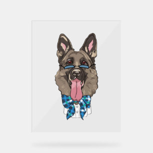 Deutscher Schäferhund Acrylschild