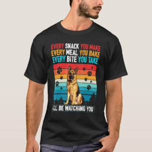 Deutscher Schäferhund Aktivitäten passend zum Hund T-Shirt