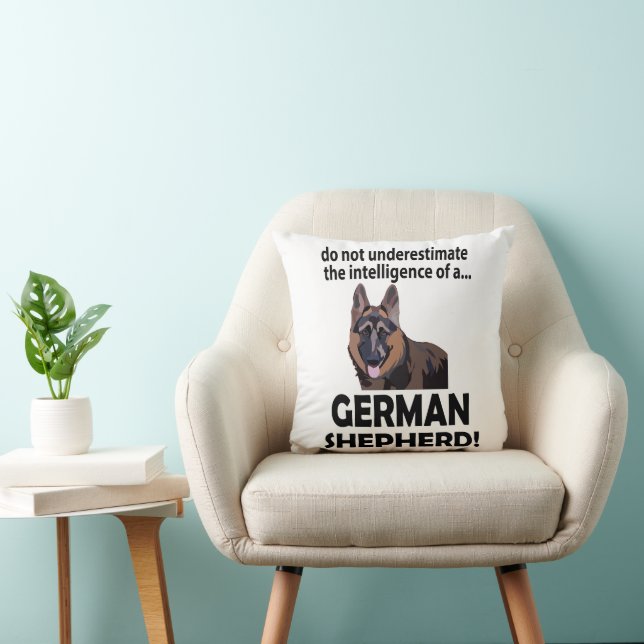 Deutscher Schäferhund Alsatian Dog German Shepherd Kissen (Stuhl )