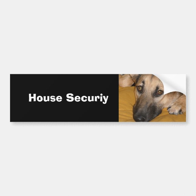 Deutscher Schäferhund-Aufkleber Autoaufkleber (Vorne)
