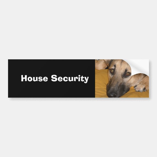 Deutscher Schäferhund-Aufkleber Autoaufkleber (Vorne)