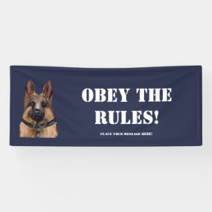 Deutscher Schäferhund Banner