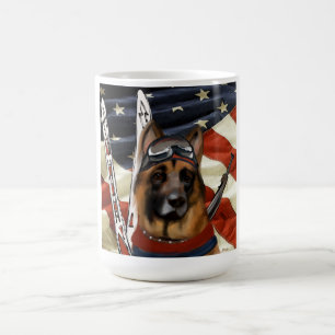 DEUTSCHER SCHÄFERHUND BIATHLON KAFFEETASSE