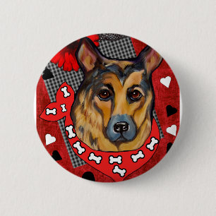 DEUTSCHER SCHÄFERHUND BUTTON