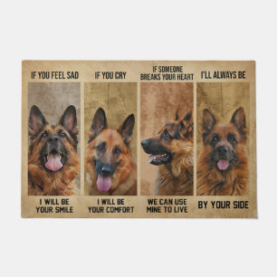 Deutscher Schäferhund Doormat, deutscher Schäferhu Fußmatte