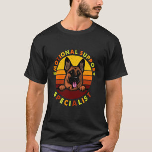 Deutscher Schäferhund Emotionaler Unterstützer Spe T-Shirt