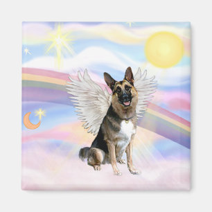 Deutscher Schäferhund Engel (3) Magnet