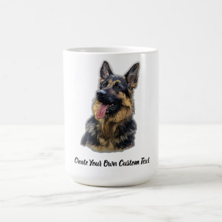 Deutscher Schäferhund Erstellen Sie Ihren eigenen  Kaffeetasse