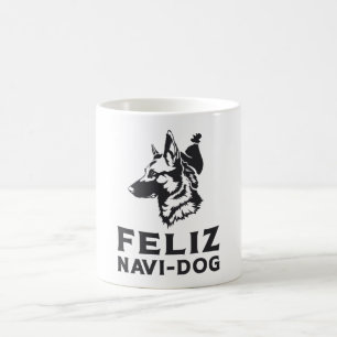 Deutscher Schäferhund Feliz Navi-Dog Hunde Tier Vi Kaffeetasse