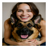 Deutscher Schäferhund-Foto personalisieren