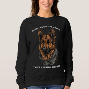 Deutscher Schäferhund für Hundehalter Sweatshirt