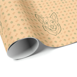 Deutscher Schäferhund, Gebaut zum Beschützen, Gebo Geschenkpapier