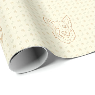 Deutscher Schäferhund, Gebaut zum Beschützen, Gebo Geschenkpapier