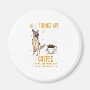Deutscher Schäferhund-Geschenk Magnet
