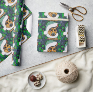 DEUTSCHER SCHÄFERHUND GESCHENKPAPIER
