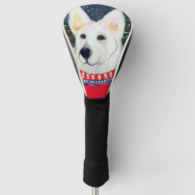 Deutscher Schäferhund Golf Headcover (Vorderseite)
