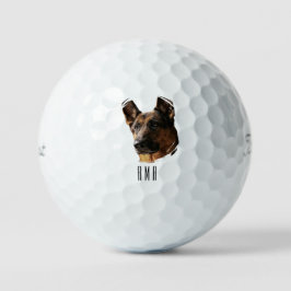 Deutscher Schäferhund Golfball