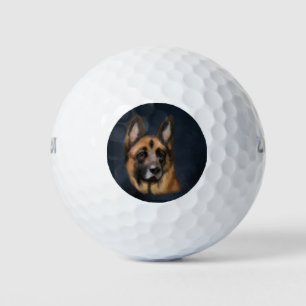 DEUTSCHER SCHÄFERHUND GOLFBALL