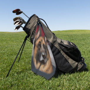 Deutscher Schäferhund Golfhandtuch