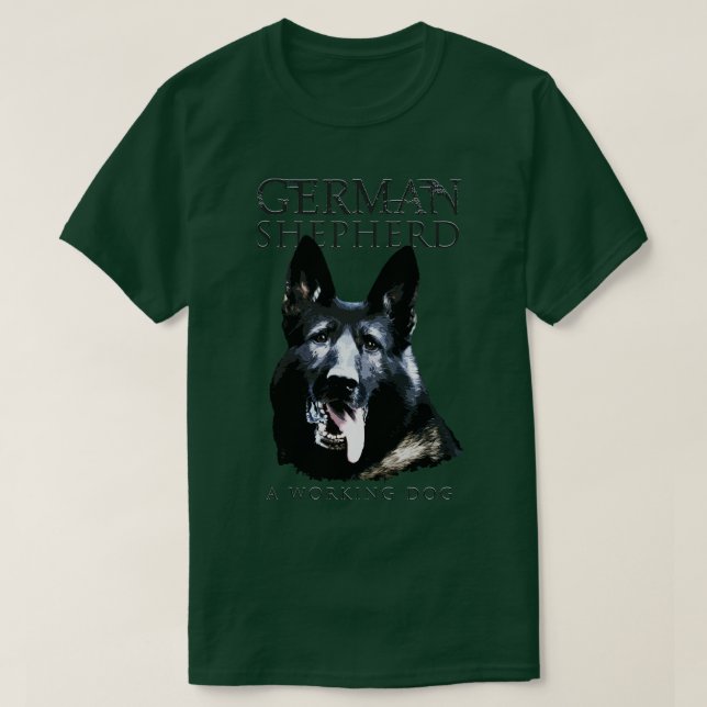 Deutscher Schäferhund GSD (22) T-Shirt (Design vorne)