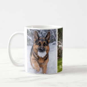 Deutscher Schäferhund GSD Foto Name Kaffeetasse