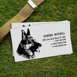 Deutscher Schäferhund - GSD Visitenkarte