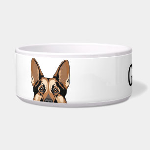 Deutscher Schäferhund Hallo Hübscher Napf