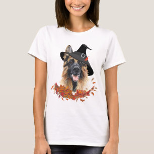 Deutscher Schäferhund Halloween T-Shirt