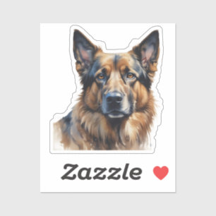 Deutscher Schäferhund Hunde Name Etikett