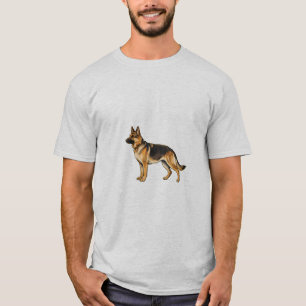 Deutscher Schäferhund & Hundefutter Doppelseitiges T-Shirt