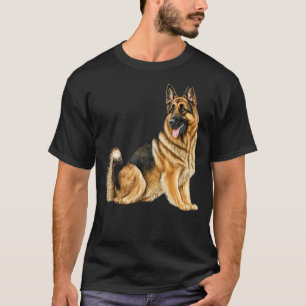 Deutscher Schäferhund-Hundeliebhaber Pet_9 T-Shirt