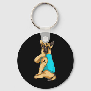 Deutscher Schäferhund I Liebe Mama Tattoo Apparel Schlüsselanhänger