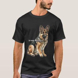 Deutscher Schäferhund K-9 Polizeihund T-Shirt