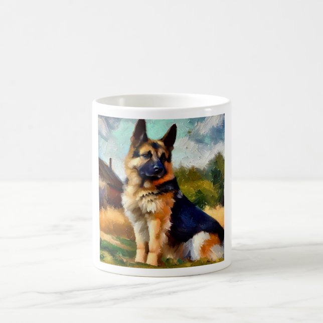 Deutscher Schäferhund Kaffeetasse (Mittel)