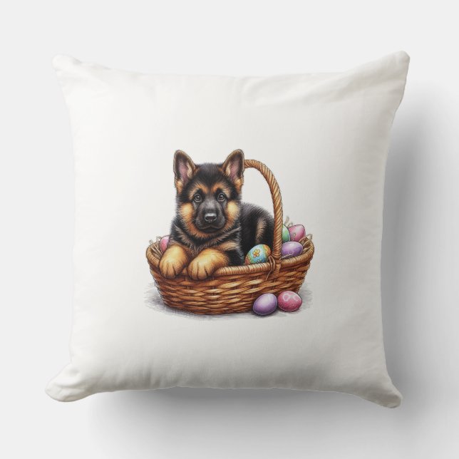 Deutscher Schäferhund Kissen (Vorderseite)