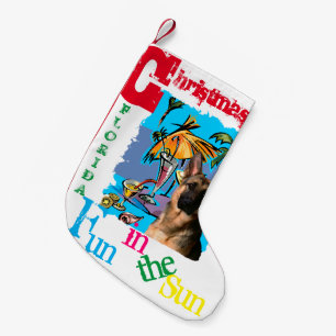 Deutscher Schäferhund Kleiner Weihnachtsstrumpf