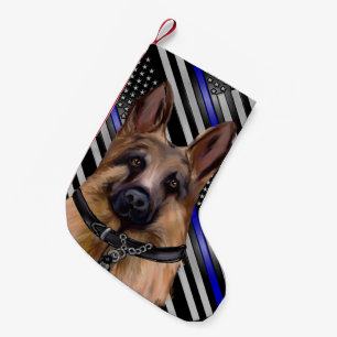 DEUTSCHER SCHÄFERHUND KLEINER WEIHNACHTSSTRUMPF