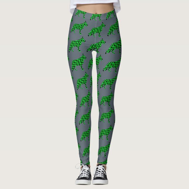 Deutscher Schäferhund Leggings (Vorderseite)