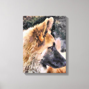 Deutscher Schäferhund Leinwanddruck