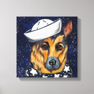 Deutscher Schäferhund Leinwanddruck