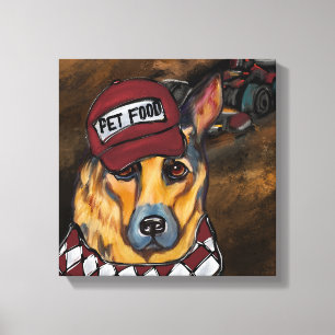 Deutscher Schäferhund Leinwanddruck