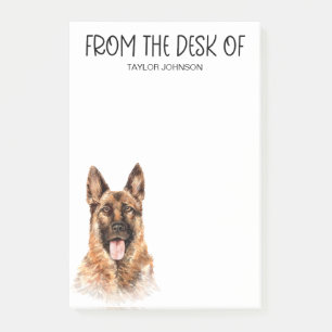 Deutscher Schäferhund Liebhaber Post-it Klebezettel