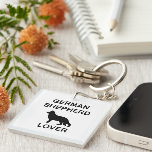 Deutscher Schäferhund Liebhaber Schlüsselanhänger