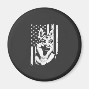 Deutscher Schäferhund Liebhaber USA Amerikanische Magnet
