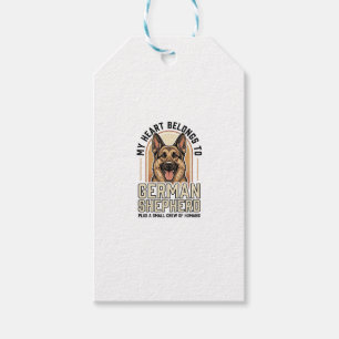 Deutscher Schäferhund Liebhaber Vintage Gravur Lus Geschenkanhänger