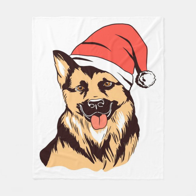 Deutscher Schäferhund Lover Geschenk, Bester GSD-B Fleecedecke (Vorderseite)