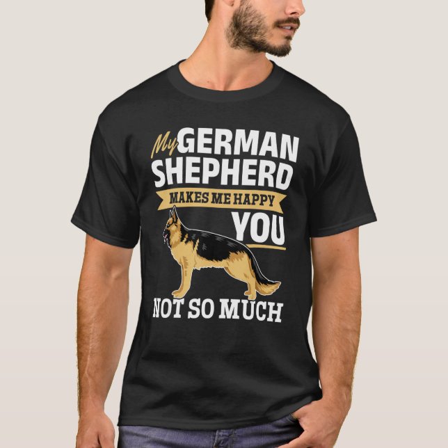 Deutscher Schäferhund Lover - Mein Deutscher Schäf T-Shirt (Vorderseite)