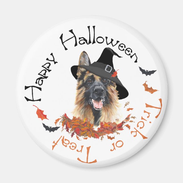 Deutscher Schäferhund Magnet (Vorne)