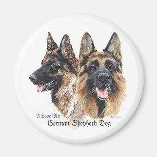 Deutscher Schäferhund Magnet